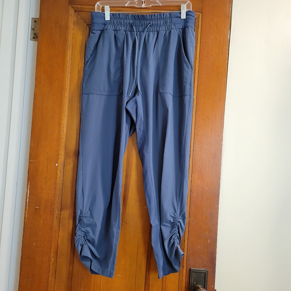 Lululemon Beyond the Studio Crop 8 Iron Blue